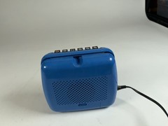 PANASONIC VINTAGE RARE Blue 1970 1980 CASSETTE TAPE RECORDER TAKE N TAPE RQ-711S