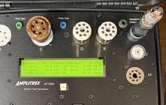 Two GE 6386 Tubes / Amplitrex Tested +100% / D Getter / X3 Mica /Black Plates