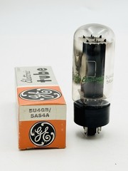 NEW Vintage NOS General Electric GE 5U4GB 5AS4A Electron Vacuum Tube H8