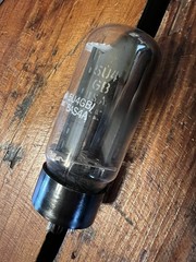 Vintage GE USA 5U4GB / 5AS4A Tube NOS