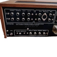 🔥Kenwood KR-6160 Vintage Stereo Receiver – BEAUTIFUL CABINET Nice Sound