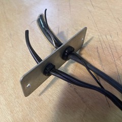 Technics SL-20 & Others Turntable Parts – Power Cord, RCA’s & Ground Wire Assbly