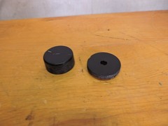 NAD 6040 Cassette Deck Part – Left Right record level knobs