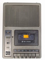 Vintage Bell & Howell Cassette Tape Recorder Model 3179A