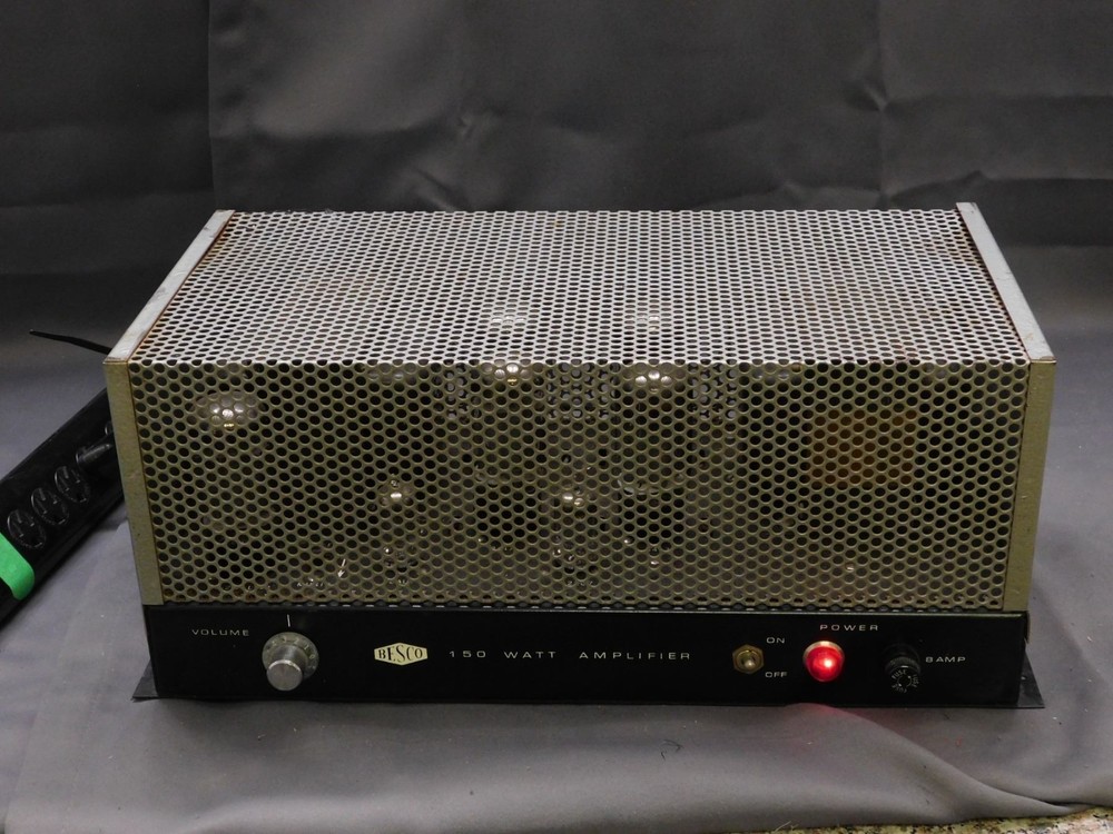 Rare Vintage Don McGohan Besco 1501 150 Watt Monoblock Hi-Fi Tube Amplifier 8417