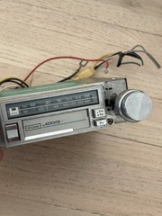 Vintage Audiovox AM/FM Stereo Cassette Car Radio Hi-Comp Model 77C-550