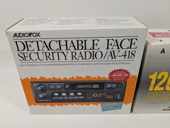 Audiovox PC-89 79704 Car Radio Stereo System Speakers AV-418 CX-15 New Open Box