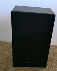 Vintage Panasonic SB-D160 Bookshelf Speaker System Set Works Wires Cut See Photo
