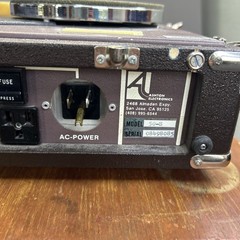 Vintage Ashton Electronics 50-S Karaoke PA System 3-Speed Turntable No Cable