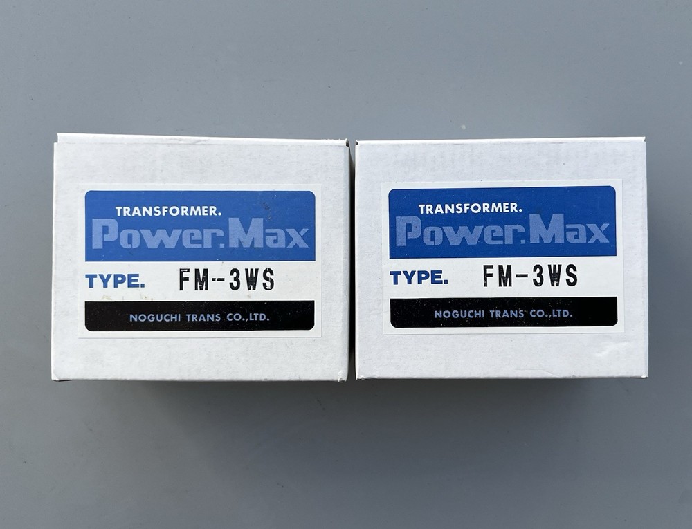 Noguchi FM-3WS Finemet Core Single End Output Transformers – (Tango Tamura)