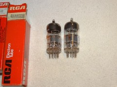 2 x 6DJ8 RCA Tubes*Very Strong pair*Holland*NOS-NIB*#4