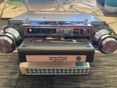AUDIOVOX AM/FM MPX RADIO 8 Track Player Model C-977 Works Great New Belt Tested