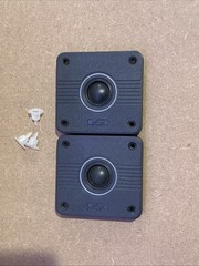 EPI Epicure Tweeters Speakers Pair For Time/Energy With Rectangular Tweeters.