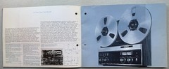 Super Rare REVOX FULL LINE BROCHURE Early 70’s A77 A700 A720 and more many pages