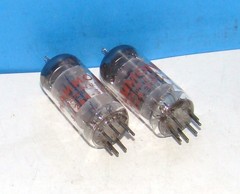 6C4 Hammond 2 radio audio amplifier vintage vacuum tubes valves tested EZ90