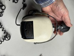 Vintage Sansui SS-20 headphones Including Dual Output 6 Foot Extension Cord.