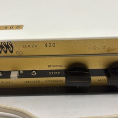 VINTAGE ROSS MARK 400 REEL TO REEL TAPE RECORDER UNTESTED PARTS OR REPAIR ONLY