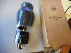 ANTIQUE Vacuum Tube RCA 6L6G SMOKED GLASS – TESTED – NEW OLD STOCK