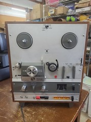 Vintage Akai X-1800SD Reel-to-Reel 8-Track Recorder Walnut Case Super Deluxe