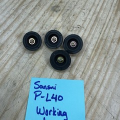 Sansui Turntable P-L40 Parts – Four Feet Legs Pads