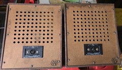 Realistic Minimus-3 Model# 40-913D 7W Max Compact Bookshelf Speakers Working