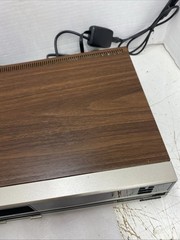 Hitachi VT-1100A VHS Video Cassette Player 4-Head W/ Remote Working Rare Vintage