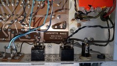Vintage Lafayette KT-600 12AX7 Tube Preamplifier Works