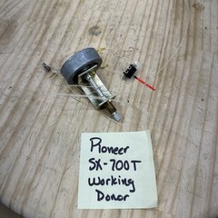 Pioneer SX-700T Receiver Parts – Tuner Cord Line Weight Indicator