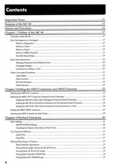 Roland MC-80 MC-80EX Micro Composer OWNER’S MANUAL
