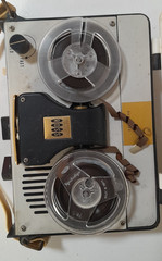 Vintage Ross Mark 400 Reel To Reel Tape Recorder-Untested Parts Only