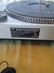 MCS 6701 TURNTABLE WORKING DIRECT DRIVE VINTAGE BOTH SPINDLES FULL AUTO AT CART
