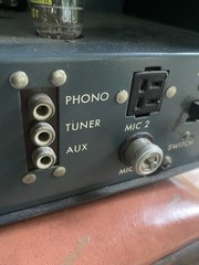 1950S Rauland Twin 6V6 tube amplifier