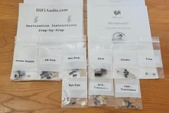 Akai GX-210D restoration rebuild service kit repair capacitor RTR transistor