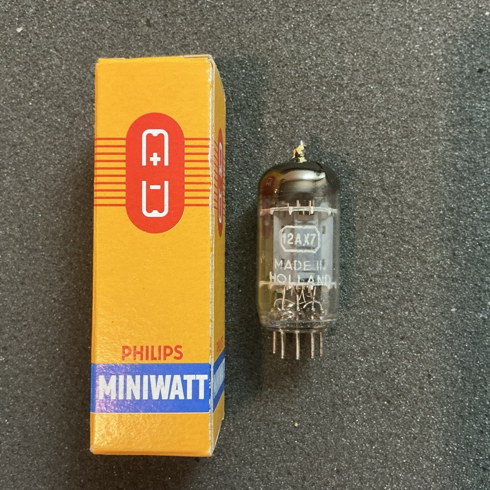 Rare Philips Amperex 12AX7 ECC83 SELECTED Tube mC2 Tube D-Getter 12ax7a B339