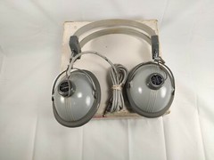 Vintage Audiotex 30-157 Stereo Headphones Original Box