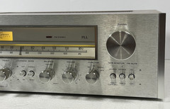 VTG Hitachi SR-503 AM/FM Stereo Receiver Wood Case PARTS/REPAIR Left Channel Out