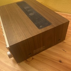 Vintage Sanyo JCX-2300K Vintage AM/FM Stereo Receiver Wood Grain Case Tested