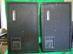VintageJBL C-53 Libra 2-Way HiFi Stereo Audiophile Speakers Pair Made in USA