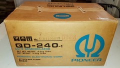 Pioneer QD-240 CD-4 Four Channel Demodulator Audio Processor MT. Cond. w/ EXTRAS