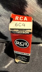 50 Year Old Vacuum Tubes | 4 7091A’s | 4 7025’s | 2 6GH8A’s & 1 6C4