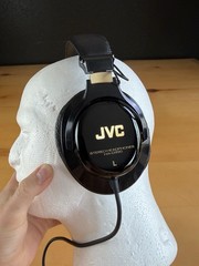 Vintage JVC HA-D990 Digital Reference Ready Audiophile Stereo Headphones WORKING