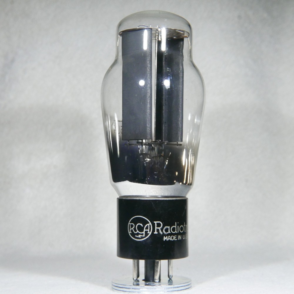 RCA 5U4G Hanging Filament Bottom Getter Smooth Black Plate Made in USA