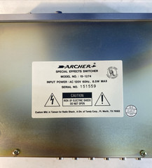 Archer Video Processor Model 15-1272A Radioshack Analog VHS Enhancer