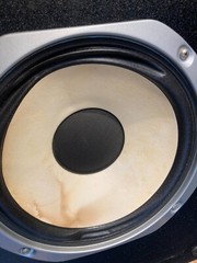 Akai 3-Way Speaker System Model SR-LA201 Max 110 Watts 8 Ohms Made In USA Work!!