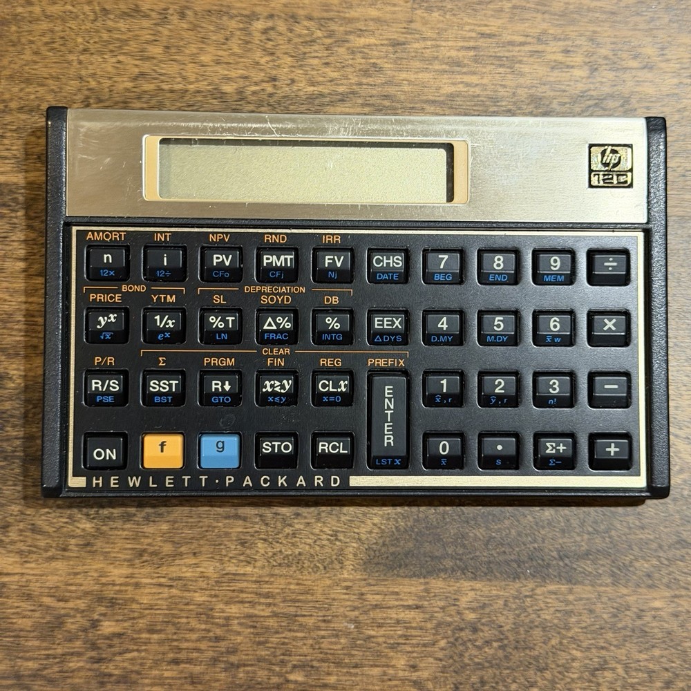 Hewlett-Packard HP 12C Scientific Calculator
