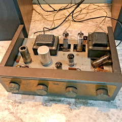 Vintage EICO HF-12 Mono Tube Integrated Amplifier Working Condition Rare Fine