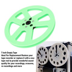 1/4 7 Inch Empty Tape Reel Fit For Reel To Reel ABS Universal Open Ree HPLZ