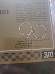 2X Lot scotch reel to reel tape magnetic 207 high output low noise 90 min SEALED