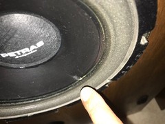 Super Rare Pair Of Petras LoudSpeakers Both Look And Sound Great !