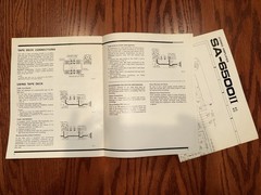 Original Pioneer TX-6500 II SA-6500 II Owner’s Operating Manuals & Schematics
